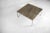 Brown Brutalist Metal Coffee Table with Stone Top, 1960s For Sale - Image 8 of 13