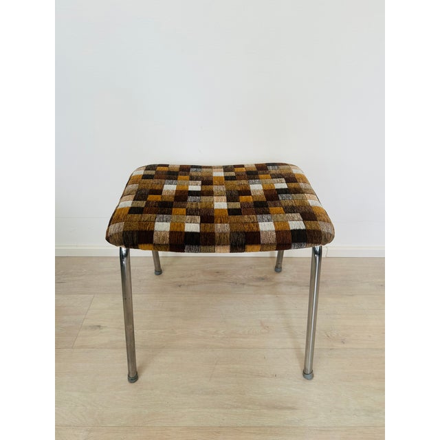 Vintage Ottoman by Kovona, Czechoslovakia, 1970s For Sale - Image 6 of 9