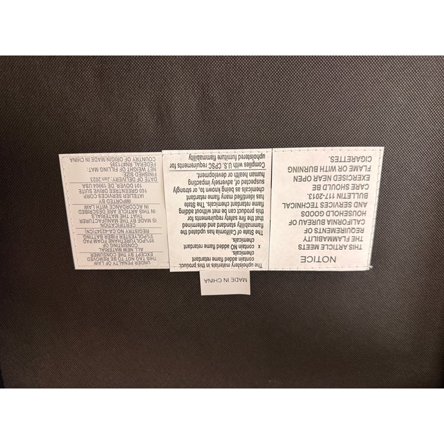 2010s International Atelier Upholstered Seat Side Chair For Sale - Image 5 of 11