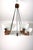 Art Deco Rosewood and Glass Chandelier, 1930s For Sale - Image 14 of 14