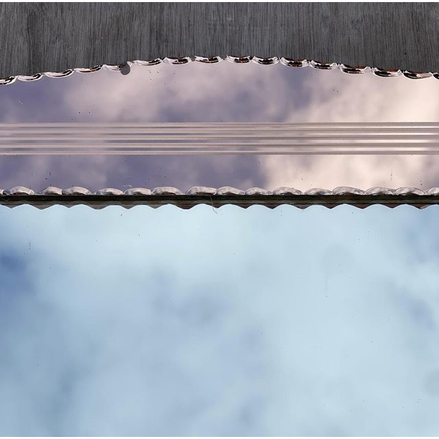 Art Deco Rose Coloured Glass Venetian Mirror, 1930s For Sale - Image 12 of 18