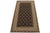 Handwoven in pure natural silk, this 2x5 contemporary Swedish-style flatweave runner brings the clean geometric poetry of...