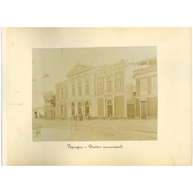 Ancient Views of Iquique, Chile - Vintage Print - 1880s For Sale - Image 3 of 3