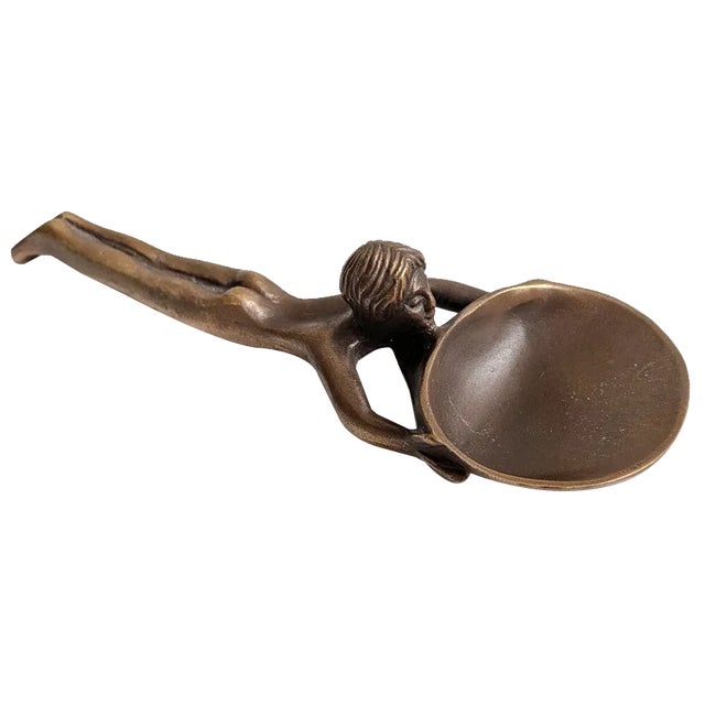 Bronze Spoon from Blachian Bronze Kunst, Germany, 1970s For Sale