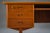 Mid-Century Danish Freestanding Teak Desk with Raised Lip Edge, 1960s For Sale - Image 17 of 18