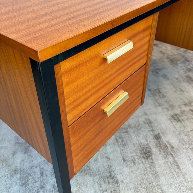 1960s Teak Executive Desk from Abbess Linear, 1965 For Sale - Image 5 of 13