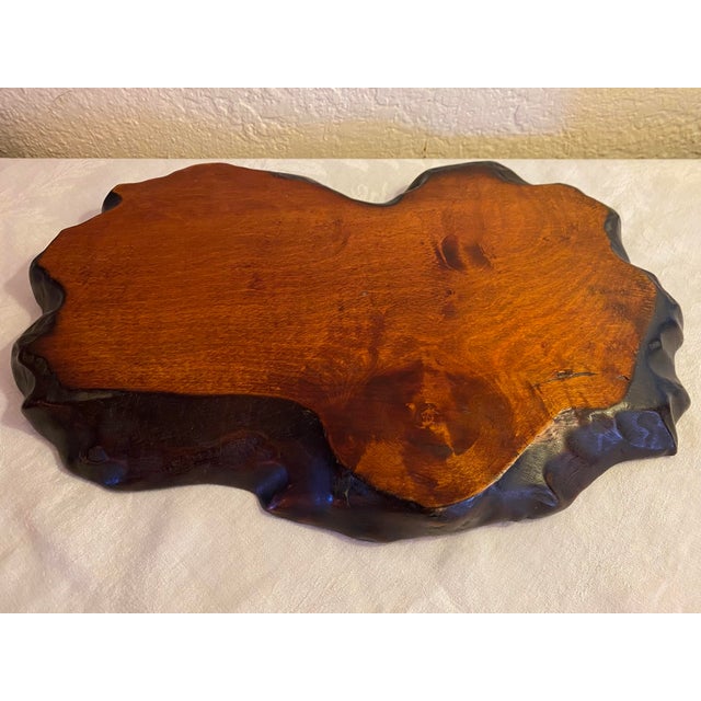 Vintage Japanese Wood Kadai Board For Sale - Image 4 of 7
