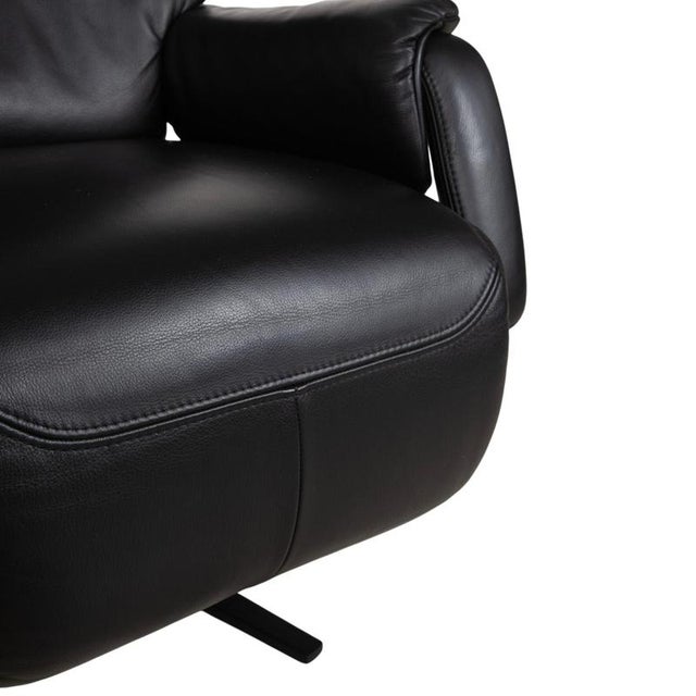 Mondo Multimaxx Relaks Leather Armchair Black Electric Function For Sale - Image 6 of 18