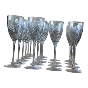 Waterford Crystal Lismore Pattern Flute Champagne Goblet