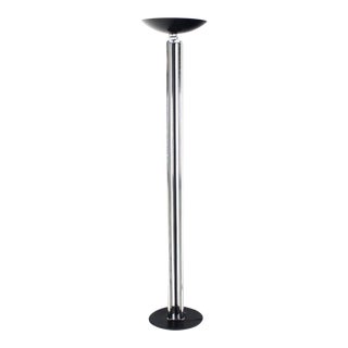 Italian Adjustable Tilt Head Shade Floor Lamp With Dimmer For Sale