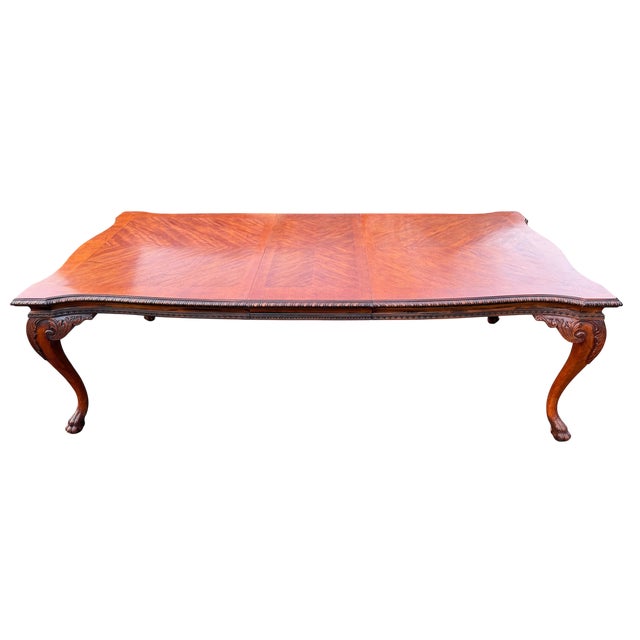 Hickory White Hampton Collection Extension Dining Table For Sale - Image 15 of 18