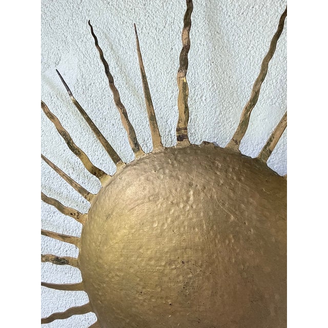 Sun Wall Sconce, 1950s For Sale - Image 13 of 18