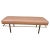1950s Harvey Probber Brass & Leather Bench For Sale - Image 12 of 12
