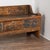 Original Hand Painted Long Pine Bench Dated 1933 For Sale - Image 9 of 9