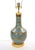 Mid-Century Modern Italian Blue Tapestry-Design Porcelain Table Lamps – Pair For Sale In New York - Image 6 of 11