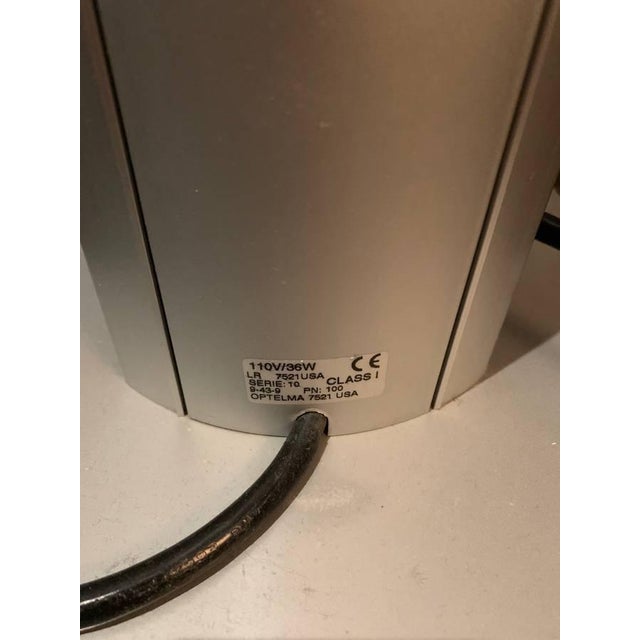Silver Postmodern Ligne Roset Extensia Brushed Aluminum Floor Lamp France For Sale - Image 8 of 8