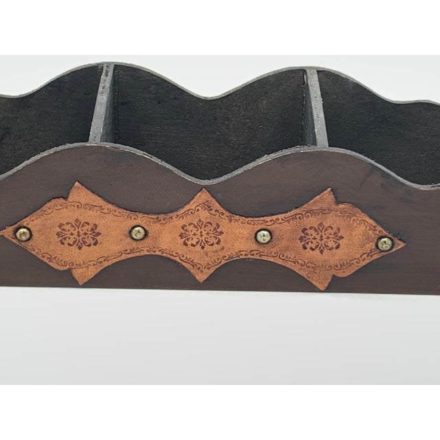 1960s 1960s Mid-Century Modern Emerald Empoli Green Decanter Set - 4 pcs For Sale - Image 5 of 11