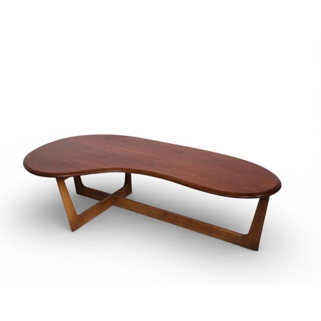 Adrian Pearsall Mid Century Amoeba Form Coffee Table For Sale - Image 4 of 13