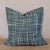 Thibaut Anna French Willow Tree Pillow in Blue & Green- Single For Sale - Image 4 of 6