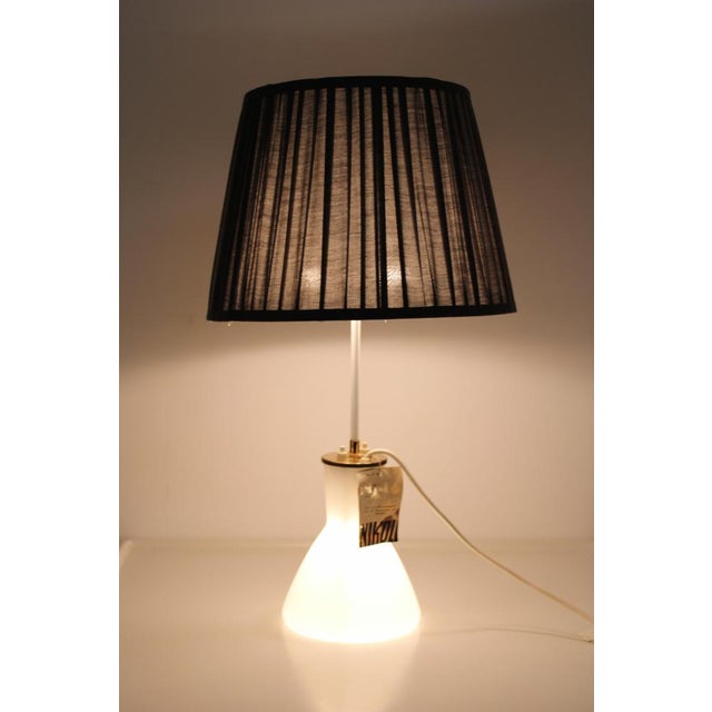 Rupert Nikoll Table Lamp with Light Foot from Rupert Nikoll, 1950s For Sale - Image 4 of 15