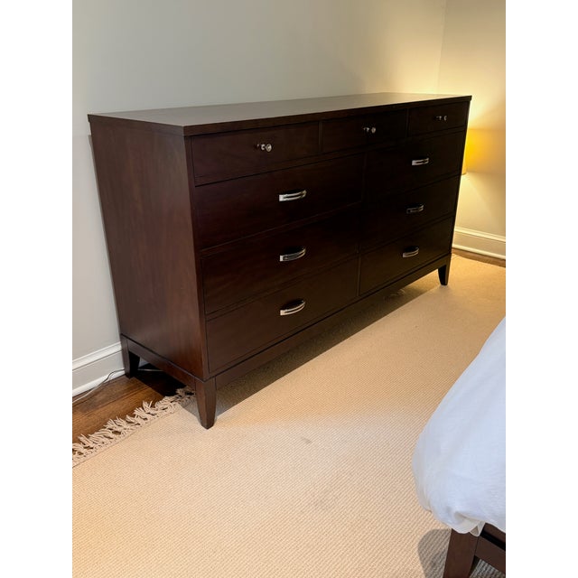 Wood Henkel Harris Triple Dresser For Sale - Image 7 of 14