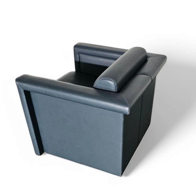 Leather Chairs by Trix and Robert Haussmann for Knoll, Set of 2 For Sale - Image 10 of 18