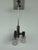 Mid-Century Modern Italian Pendant Light in Glass and Steel from Targetti, 1970s For Sale - Image 3 of 18