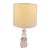 Vintage Natural Rock Crystal Orbs Table Lamp For Sale
