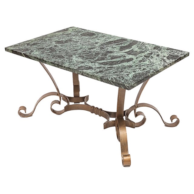 Coffee Table attributed to Raymond Subes, 1950s For Sale