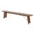 Long 1940s French Metal and Wood Bench For Sale