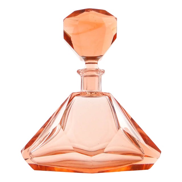 Art Deco Czechoslovakian Carafe from Moser, 1920s For Sale