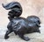 Tan Japanese Meiji Era Artist, Okimono Sculpture of a Puppy, 1890s, Bronze For Sale - Image 8 of 13