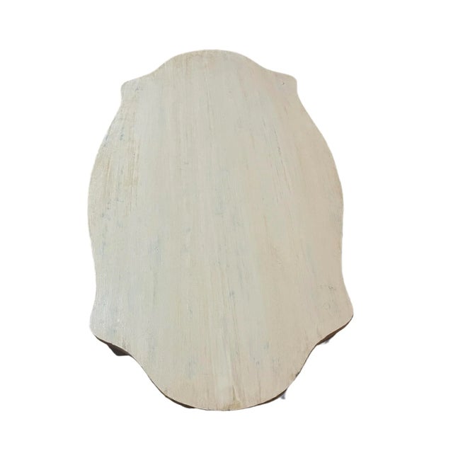 Beautiful vintage turtle top table from the mid century era that has such wonderful lines and a flush hidden drawer. I...