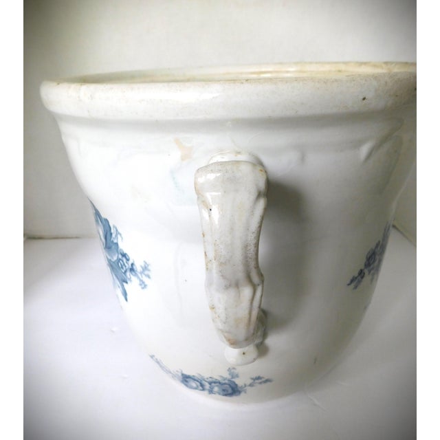 This antique ceramic/pottery garden pot/planter, made by the Maddock Pottery Company (Lumberton, New Jersey 1892-1923), is...