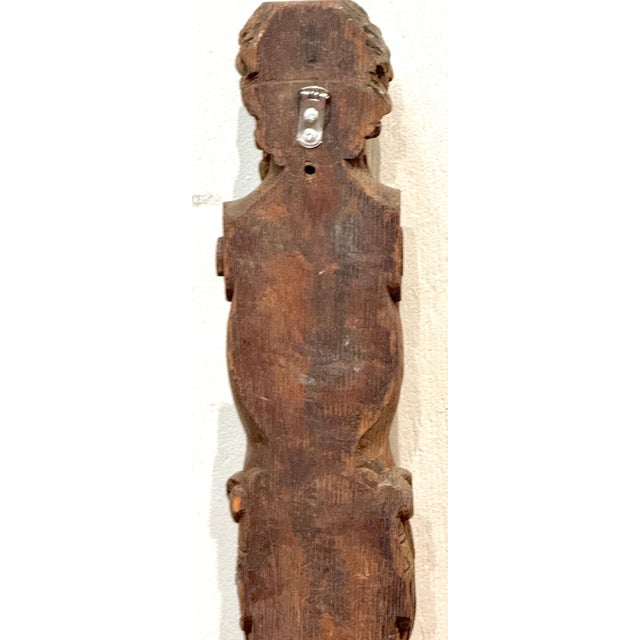 19th Century European Hercules Herm Architectural Carving For Sale - Image 9 of 18