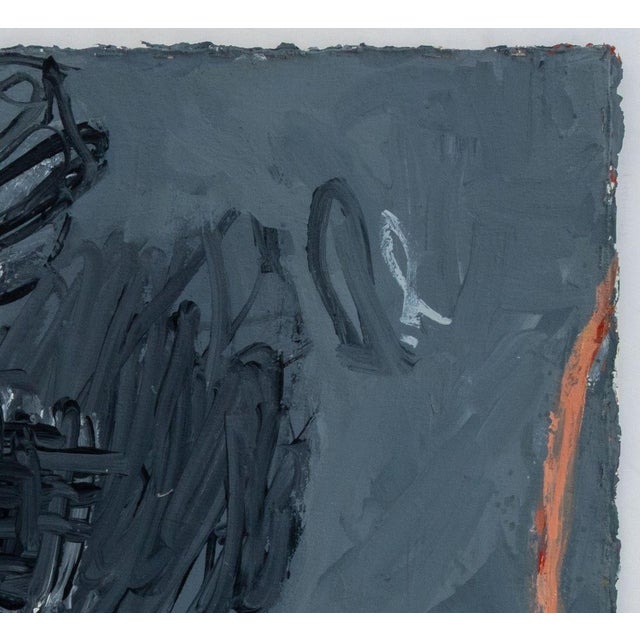 Contemporary Elfi Schuselka Abstract Composition Oil on Canvas For Sale - Image 3 of 5