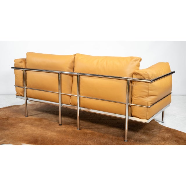 Le Corbusier Lc3 Grand Confort Attributed Loveseat Sofa For Sale - Image 16 of 18