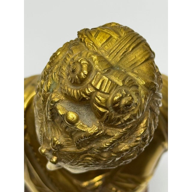 Late 19th Century Bronze Small Portrait Bust of Diana De Poitiers, After Jean-Antoine Houdon For Sale - Image 18 of 18