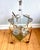 Metal Neoclassical Square Brass Serving Trolley, 1950s For Sale - Image 7 of 7