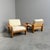 Vintage Lounge Chairs in Oak, 1960s, Set of 2 For Sale - Image 10 of 15
