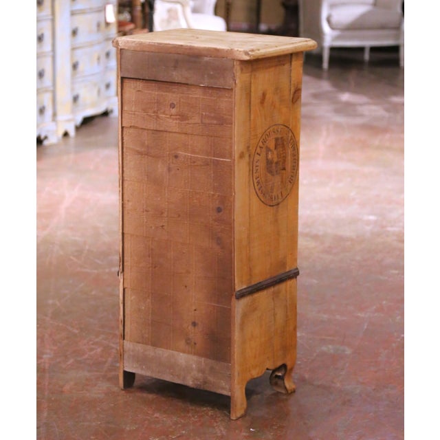 Wood Vintage French Louis XV Style Twelve-Bottle Wine Cabinet "Cave À Vin" For Sale - Image 7 of 9