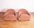 2010s Pair of Sensational Pink Chenille Club Chairs For Sale - Image 5 of 10