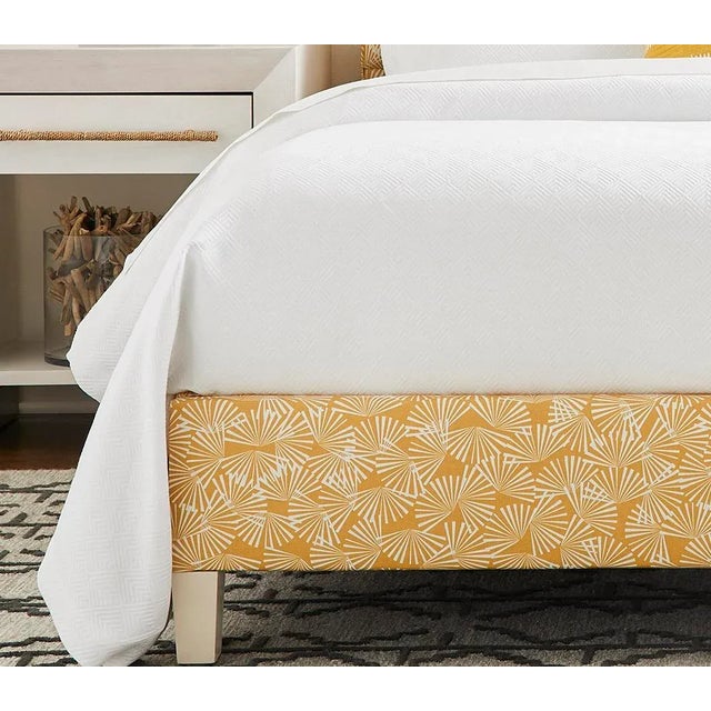 Paloma Queen Cotton Coverlet Set, White, 3 Pieces For Sale - Image 4 of 8