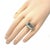 This Retro Era ring is crafted from 18k and 16k yellow gold accented with platinum, the top center has a large rectangle...