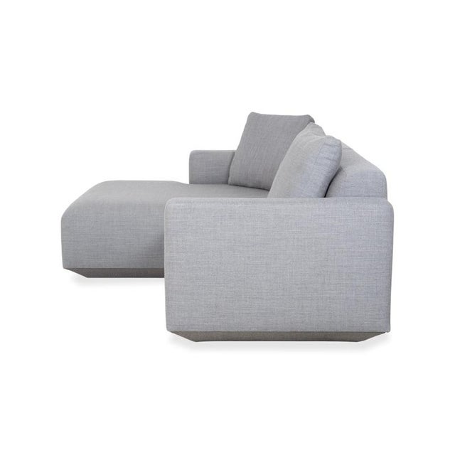 Develius Corner Sofa in Light Grey Fabric from &Tradition For Sale - Image 11 of 12