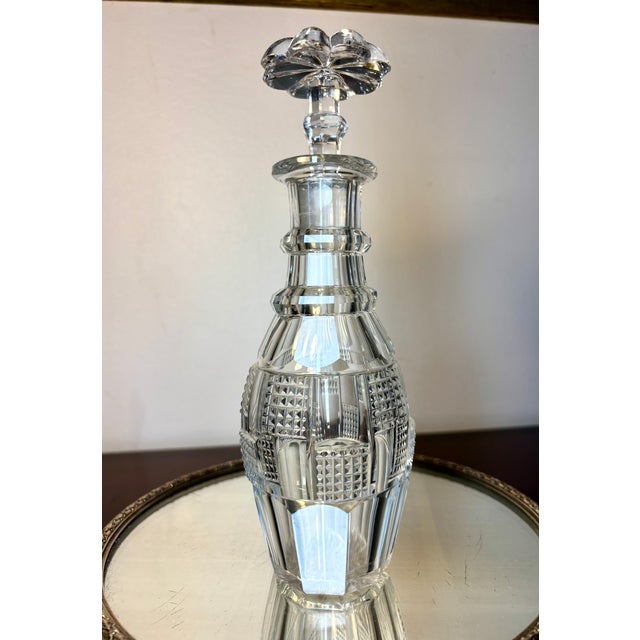 An outstanding French liqueur decanter by Baccarat, dating to the first half of the 19th century, distinguished by its...