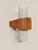 Vintage Dutch Opal Glass NX 40 Wall Lamp by Louis Kalff for Philips, 1960s For Sale - Image 6 of 6