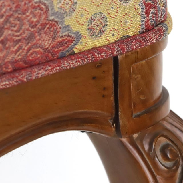 A Pair Vintage Extremely Elegant French Armchair For Sale - Image 11 of 13