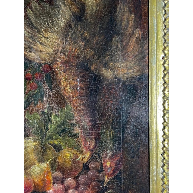 17th Century Italian Still Life Oil Painting, Framed For Sale - Image 4 of 13