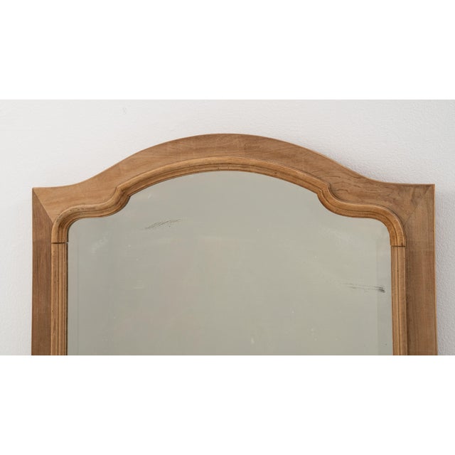 Circa 1900 French Louis Philippe Style Wooden Wall Mirror For Sale - Image 4 of 8